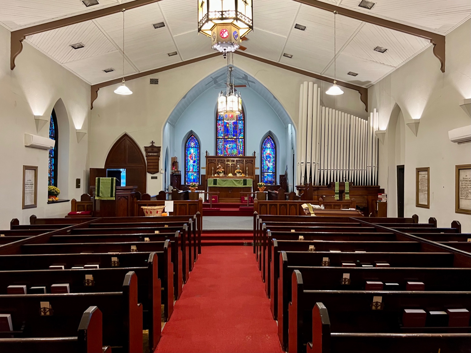 Interior of the Church of St. Alban, Roxborough